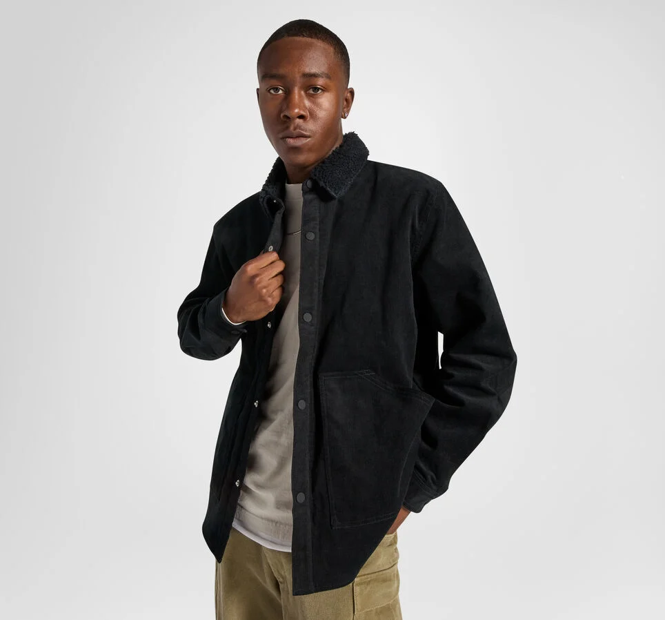 Corduroy Jacket Converse Black