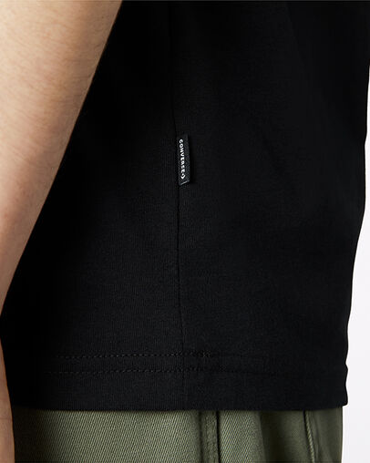 Wrecking Crew Art Tee Converse Black, Detail View