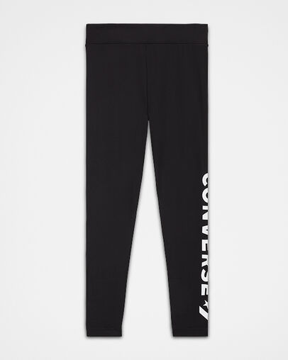Wordmark Leggings Black