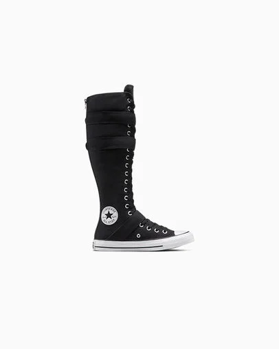Chuck Taylor All Star XXHi Buckles Black/White/Black, Outer Side View