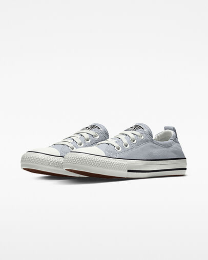 womens grey slip on converse