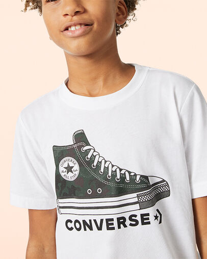 Printed Sneaker White