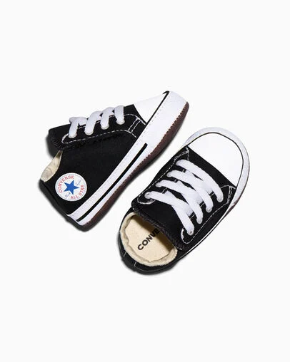 Chuck Taylor All Star Cribster Canvas Black/Natural Ivory/White, Angled View