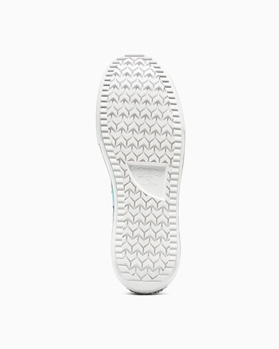 Chuck Taylor All Star Lift Double Stack Platform Canvas Deja Blue/White/Black, Outsole View