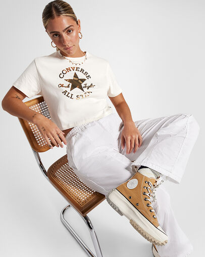 Run Star Hike Platform Grid Trek Tan/Fossilized, On Foot Shot 2