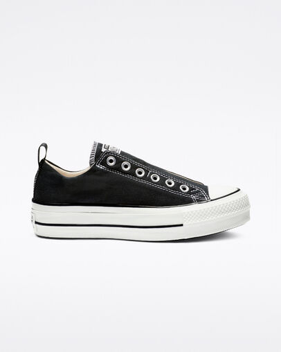 Chuck Taylor All Star Platform Slip Black/White/Black