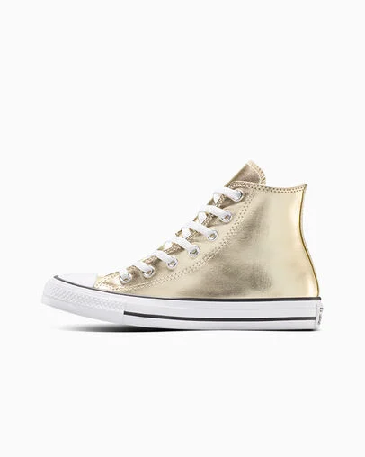 Chuck Taylor All Star Metallic Metallic Light Gold/White, Inner Side View