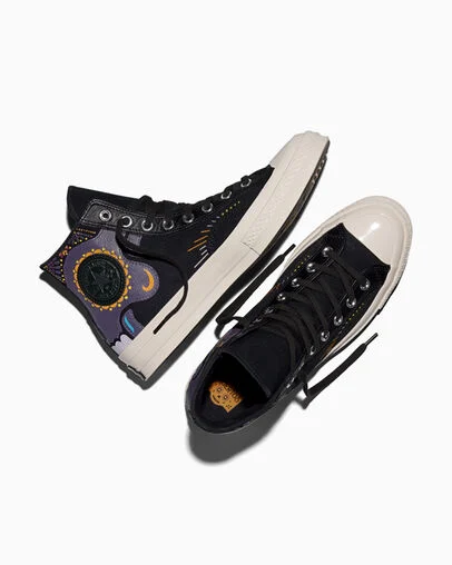 Chuck 70 D&iacute;a de Muertos Black/Classic Ecru