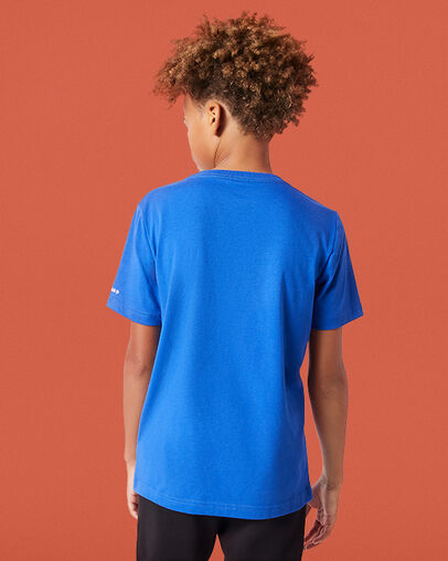 Printed Sneaker Tee Hyper Royal