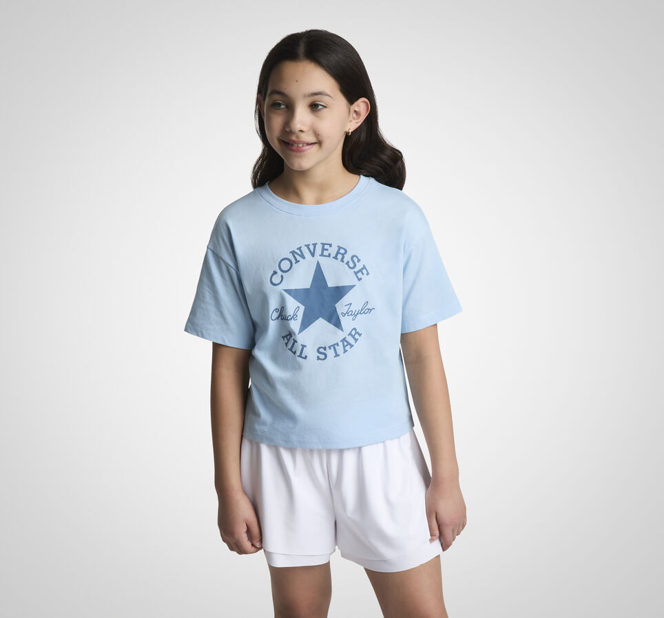 Chuck Taylor Patch Boxy T-Shirt Blue It