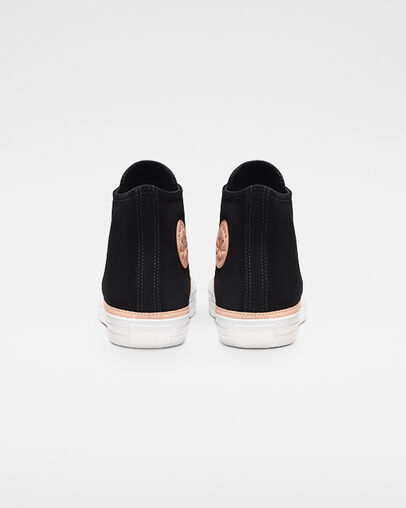 Vachetta Leather Trim Chuck Taylor All Star Black/Vachetta/White