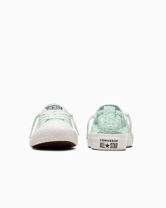 mint green converse low tops
