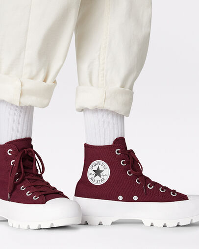 Lugged Seasonal Color Chuck Taylor All Star Dark Burgundy/Dark Burgundy