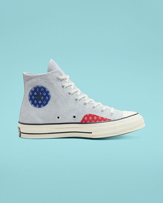 converse chuck 70 twisted prep patchwork high