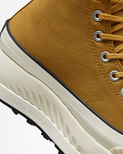Chuck 70 AT-CX Burnt Honey/Thriftshop Yellow, Detail Angle View