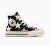 Chuck Taylor All Star Lift Large Stars Black/Natural Ivory/Egret