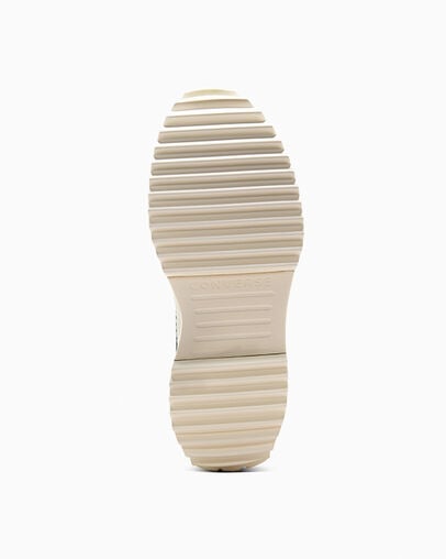 Run Star Hike Platform Crafted Stitching Black/Egret/Gold, Outsole View