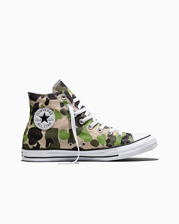 Chuck Taylor All Star Archival Camo Unisex High Top Shoe. Converse.com