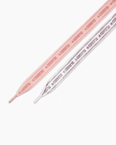 Chuck 70 Ribbon Laces Night Flamingo/Pink Sage, Reflective View