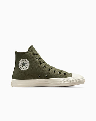 CONS Chuck Taylor All Star Pro Seasonal Material Utility/Egret/Utility, Outer Side View