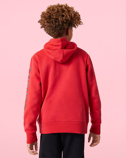 Chuck Taylor Patch Foil Hoodie Emamel Red