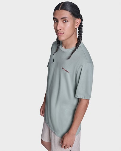 Chev Dazed Star T-Shirt Thyme Again, Back View