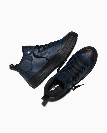 Chuck Taylor All Star Malden Street Weatherized Obsidian/Black/Black, Angled View