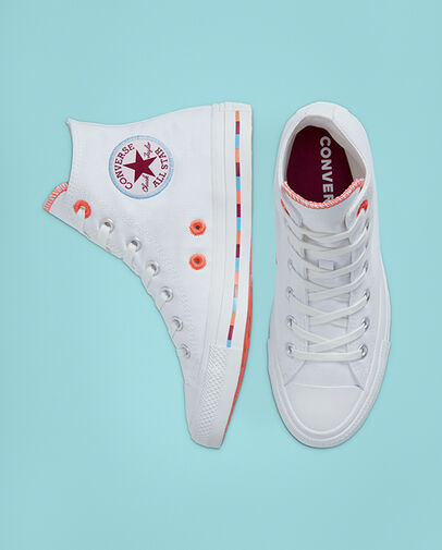 Varsity Remix Chuck Taylor All Star White/Rose Maroon