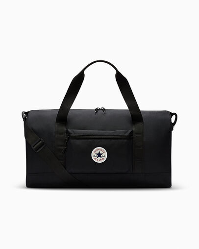 Go 2 Duffle Converse Black, Front View