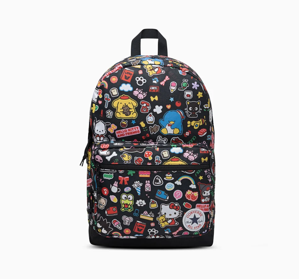 Converse x Hello Kitty And Friends Go 2 Backpack Black