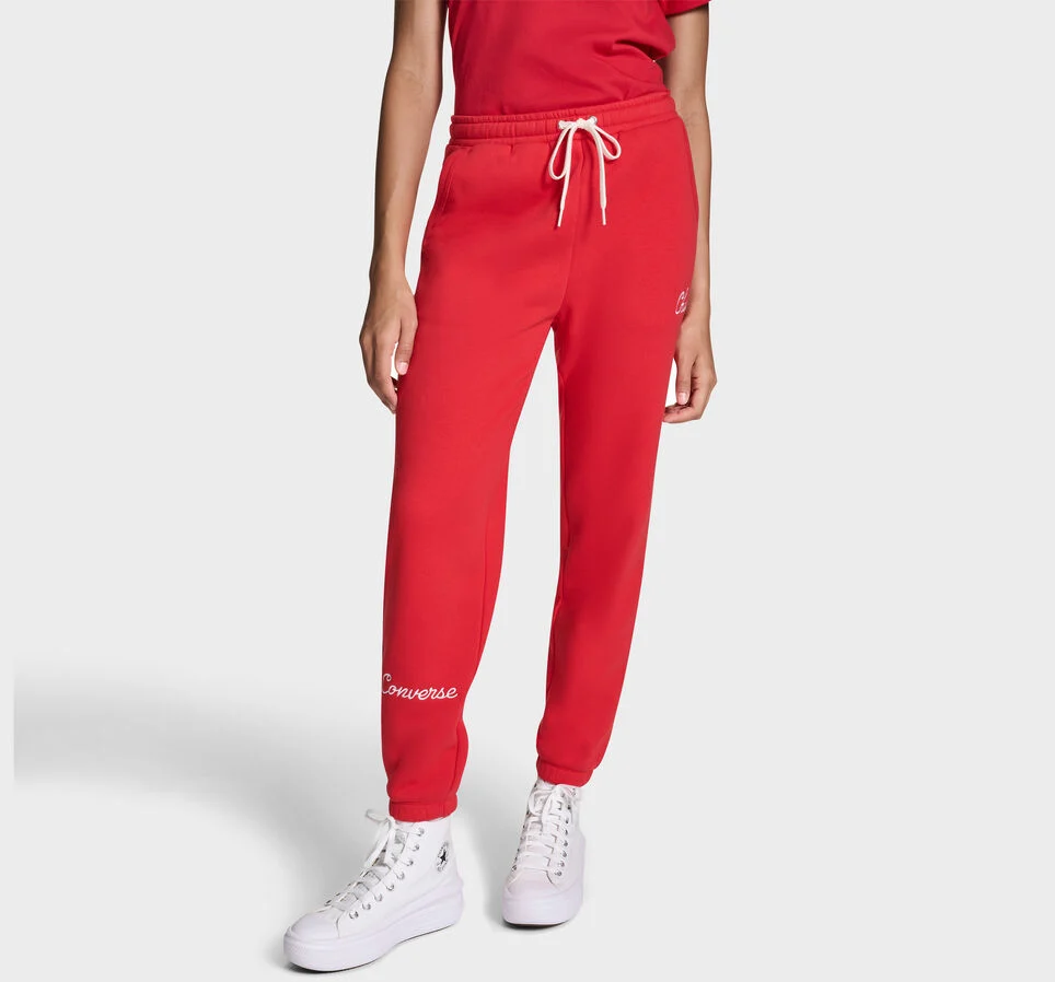 Chuck Taylor Script Joggers Converse Red