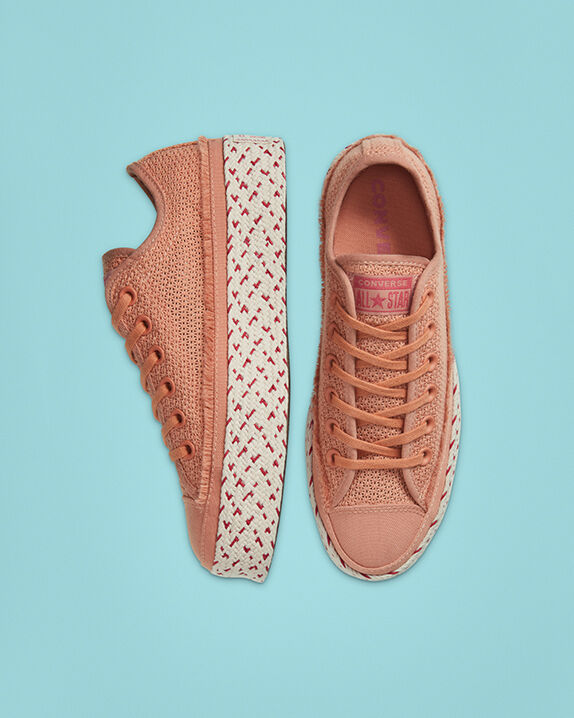 converse platform espadrille