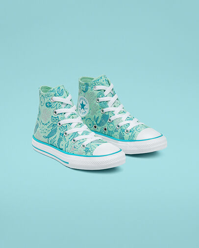 Underwater Party Chuck Taylor All Star Ocean Mint/Rapid Teal/White