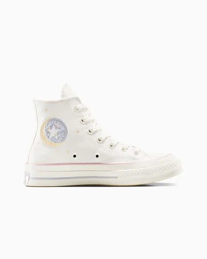 Chuck 70 Celestial Vintage White/Open Sesame, Outer Side View