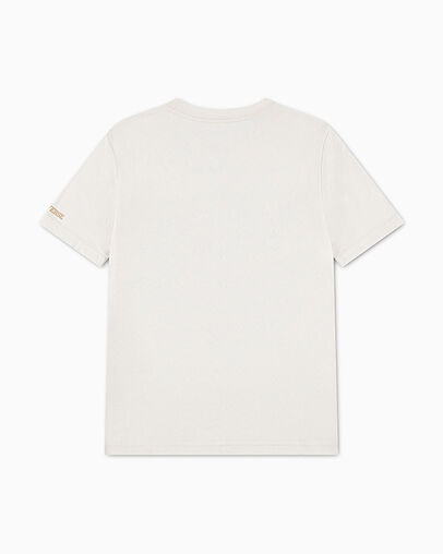 Stacked Chucks Graphic T-Shirt Egret, Back View