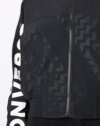 VLTG Warm Up Jacket Converse Black, Detail View