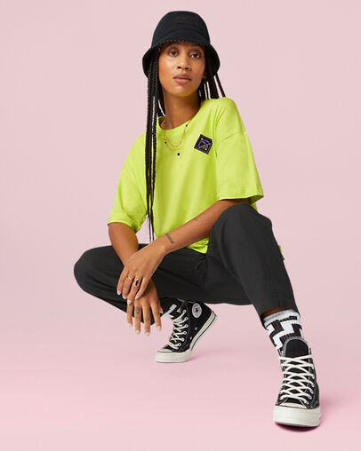 Fleece Bucket Hat Converse Black