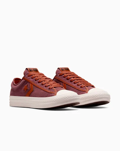 Star Player 76 Suede Trail Mixed/Red Terracotta, Top and Side View