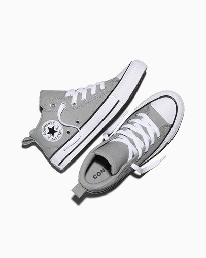 Chuck Taylor All Star Malden Street Grey Area/White/Black, Angled View