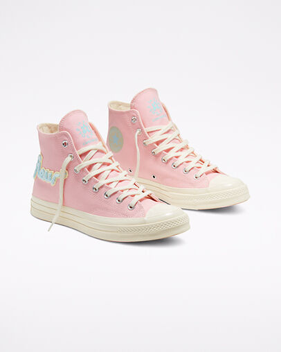 Converse x GOLF le FLEUR* Chenille Chuck 70 Almond Blossom/Egret/Blue Glow