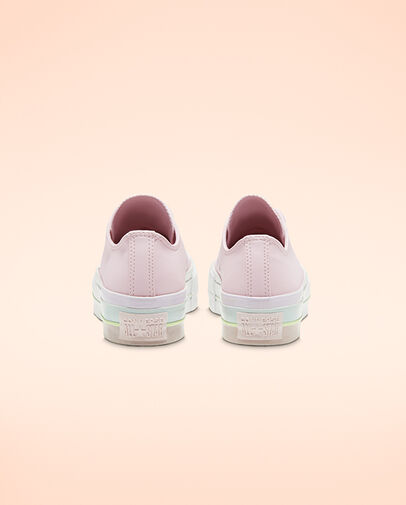 Intergalactic Fade Chuck Taylor All Star Platform Barely Rose/Polar Blue