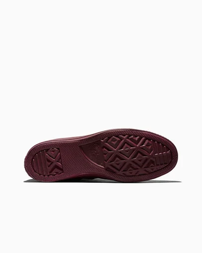 Chuck Taylor All Star Crocodile Leather Deep Bordeaux/Deep Bordeaux, Outsole View