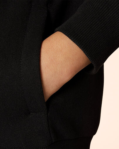 Fleece Chuck Patch Full-Zip Black