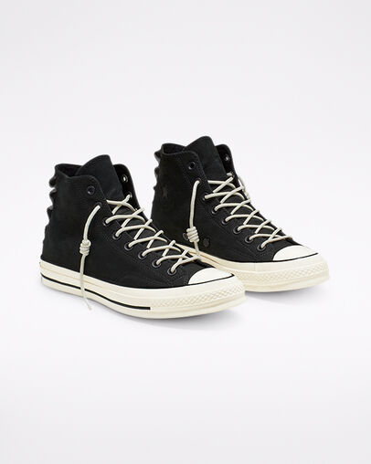 Nubuck Leather Chuck 70 Black/Mason/White
