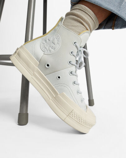 Chuck 70 Plus Mixed Material Unisex High Top Shoe. Converse.com