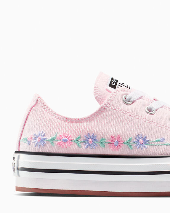 Chuck Taylor All Star EVA Lift Platform Embroidered Florals Big