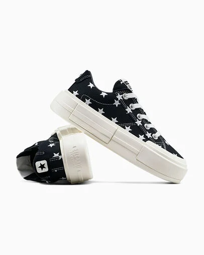 Converse Cruise Archive Stars Black/Vintage White/Black, Detail Angle View