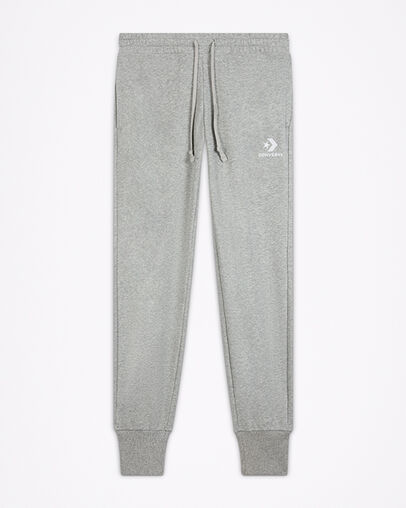 Embroidered Star Chevron Joggers Vintage Grey Heather