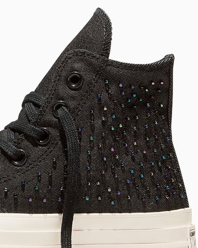 Chuck 70 Beads Black/Black/Egret