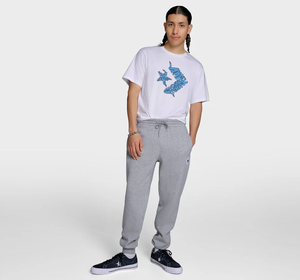 Chuck Taylor All Star Patch Joggers Vintage Grey Heather